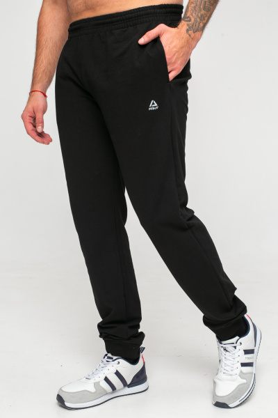 Брюки спортивные мужские М-У21098/б (Размер:112-102-176 Цвет:черный)
