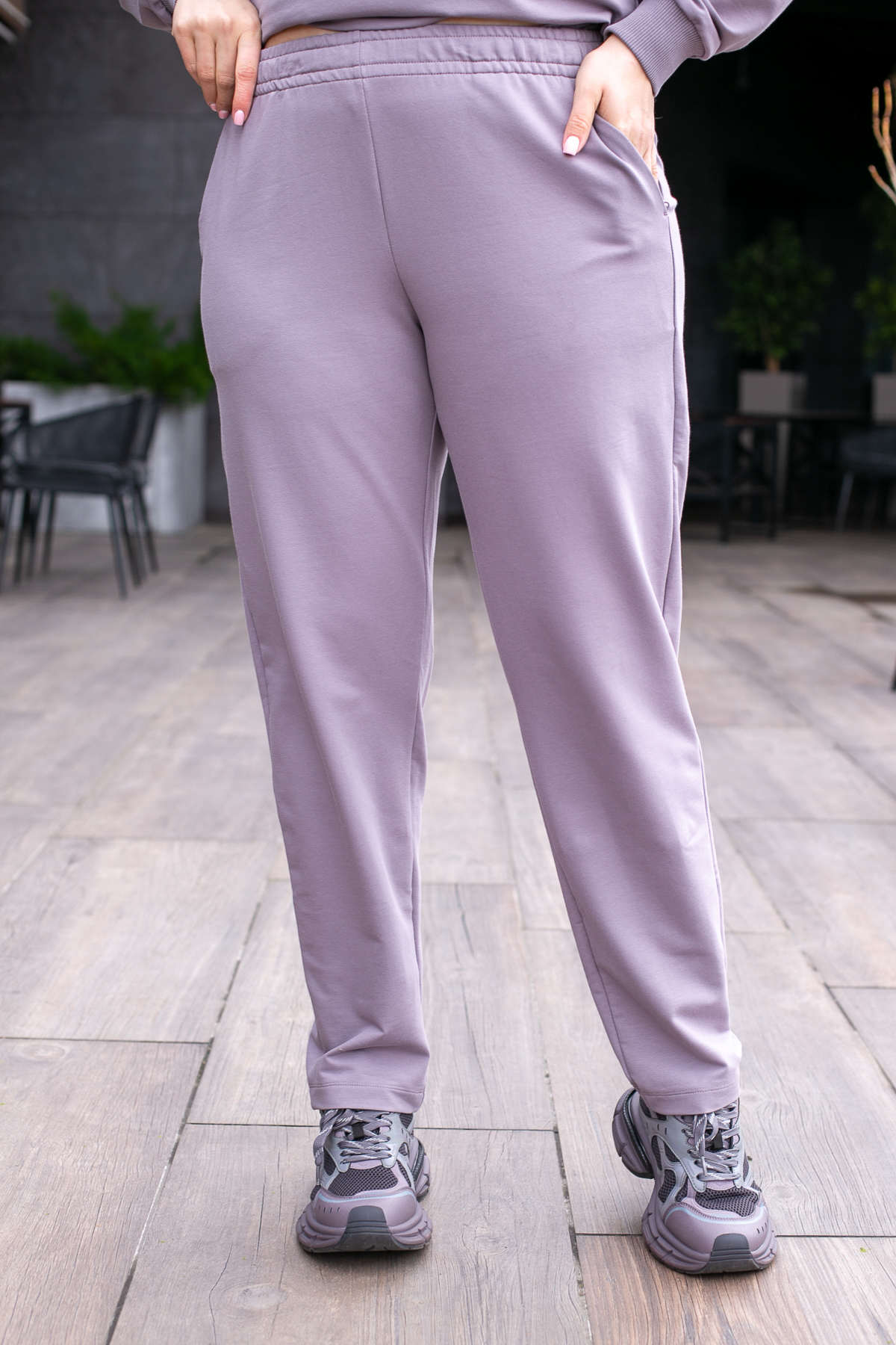 Брюки спортивные женские М-12078 (Размер:88-94-164 Цвет:опал грей) Брюки спортивные женские М-12078 (Размер:88-94-164 Цвет:опал грей)