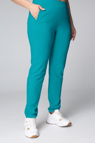 Брюки спортивные женские М-12300 (Размер:128-134-164 Цвет:балтика)