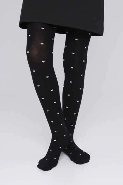 Колготки детские М-41001 (Размер:134-140 Цвет:черный)
