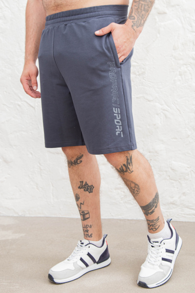 Шорты спортивные мужские М-24092 (Размер:112-102-170,176 Цвет:графит)
