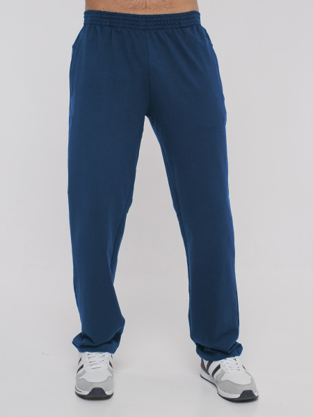 Брюки спортивные мужские М-22300 (Размер:116-106-182 Цвет:атлантик)