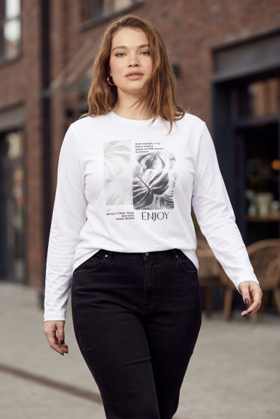 Джемпер женский М-13450/3 (Размер:92-98-158,164 Цвет:белый)