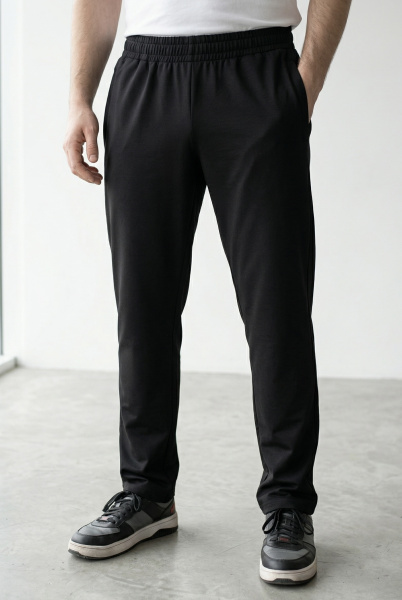 Брюки мужские М-У22103/1 (Размер:112-102-176 Цвет:черный)