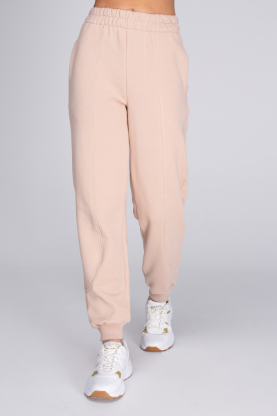 Брюки спортивные женские М-12182 (Размер:84-90-164 Цвет:беж)