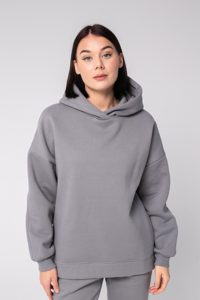 Джемпер спортивный женский М-13593 (Размер:88-94-158,164, 42-46 Цвет:серый камень)