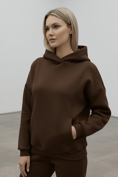 Джемпер женский М-У13749 (Размер:108-114-158,164 Цвет:шоколад)