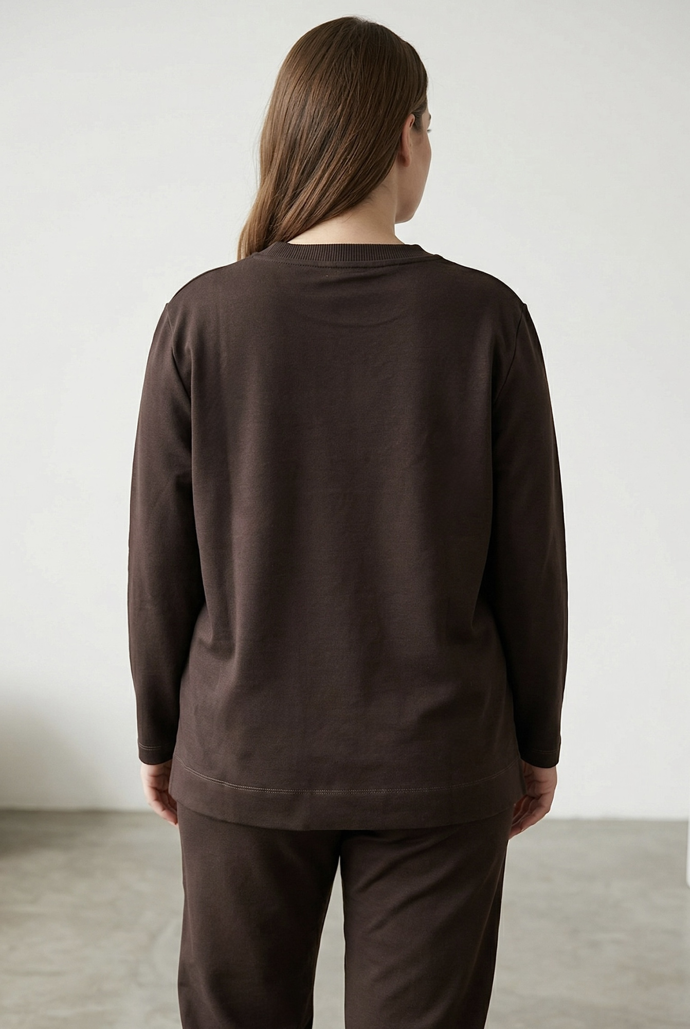 Джемпер женский М-У13738 (Размер:120-126-158,164 Цвет:шоколад)