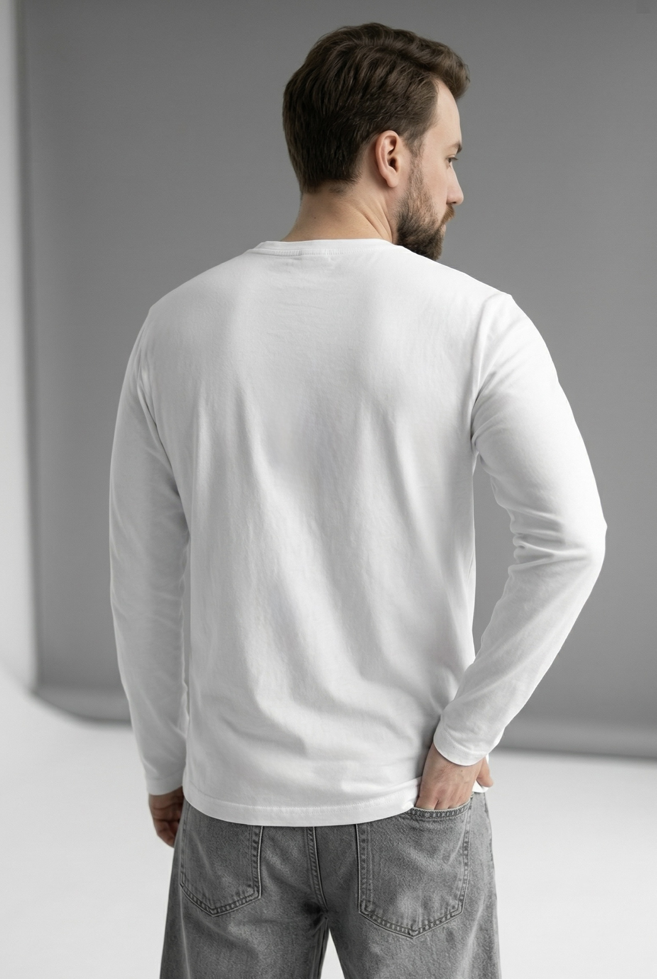 Футболка мужская М-У23430/25 (Размер:96-86-182,188 Цвет:белый)