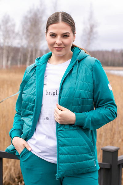 Жакет женский М-16143 (Размер:112-118-158,164 Цвет:бриз) Жакет женский М-16143 (Размер:112-118-158,164 Цвет:бриз)