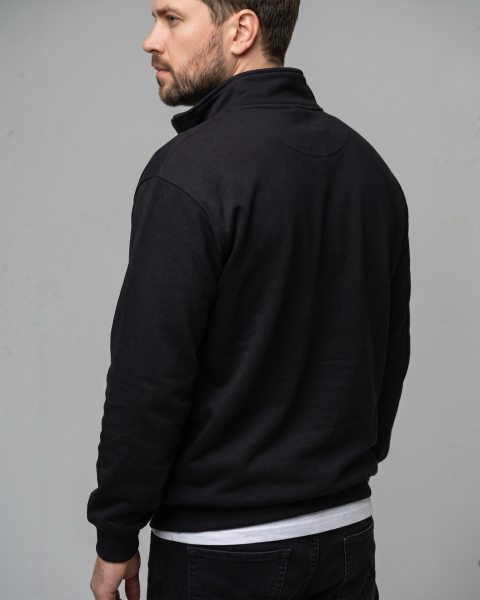 Джемпер мужской М-У23625 (Размер:108-98-182,188 Цвет:черный)