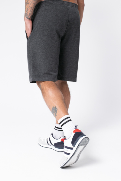 Шорты спортивные мужские М-24034/6 (Размер:100-90-170,176 Цвет:т.серый меланж)