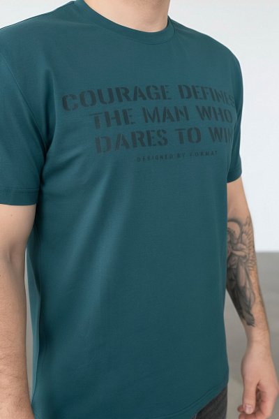 Футболка мужская М-23631/17 (Размер:96-86-170,176 Цвет:кедр)