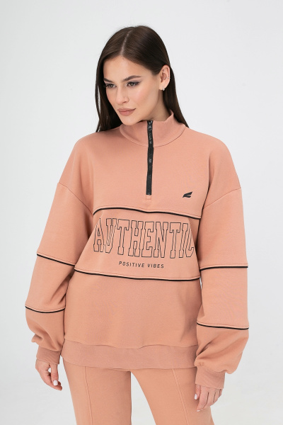 Джемпер женский М-13498 (Размер:88-94-158,164, 42-48 Цвет:св.коричневый)