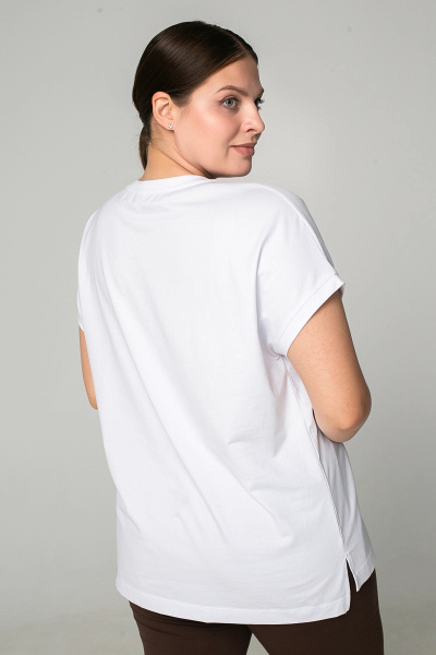 Футболка женская М-13911/4 (Размер:116-122-158,164 Цвет:белый)