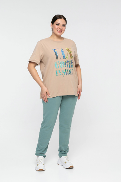 Джемпер женский М-У13908/1 (Размер:112-118-158,164 Цвет:беж)