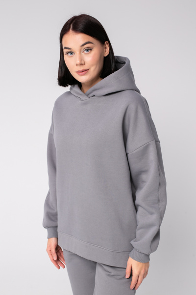 Джемпер спортивный женский М-13593 (Размер:88-94-158,164, 42-46 Цвет:серый камень)