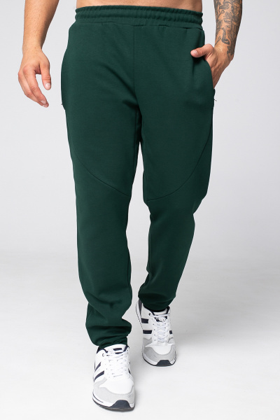 Брюки спортивные мужские М-22137 (Размер:104-94-176 Цвет:зеленый)