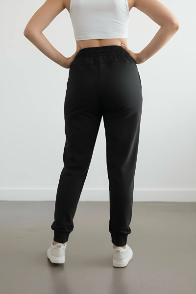 Брюки спортивные женские М-У12151/1 (Размер:88-94-164 Цвет:черный)