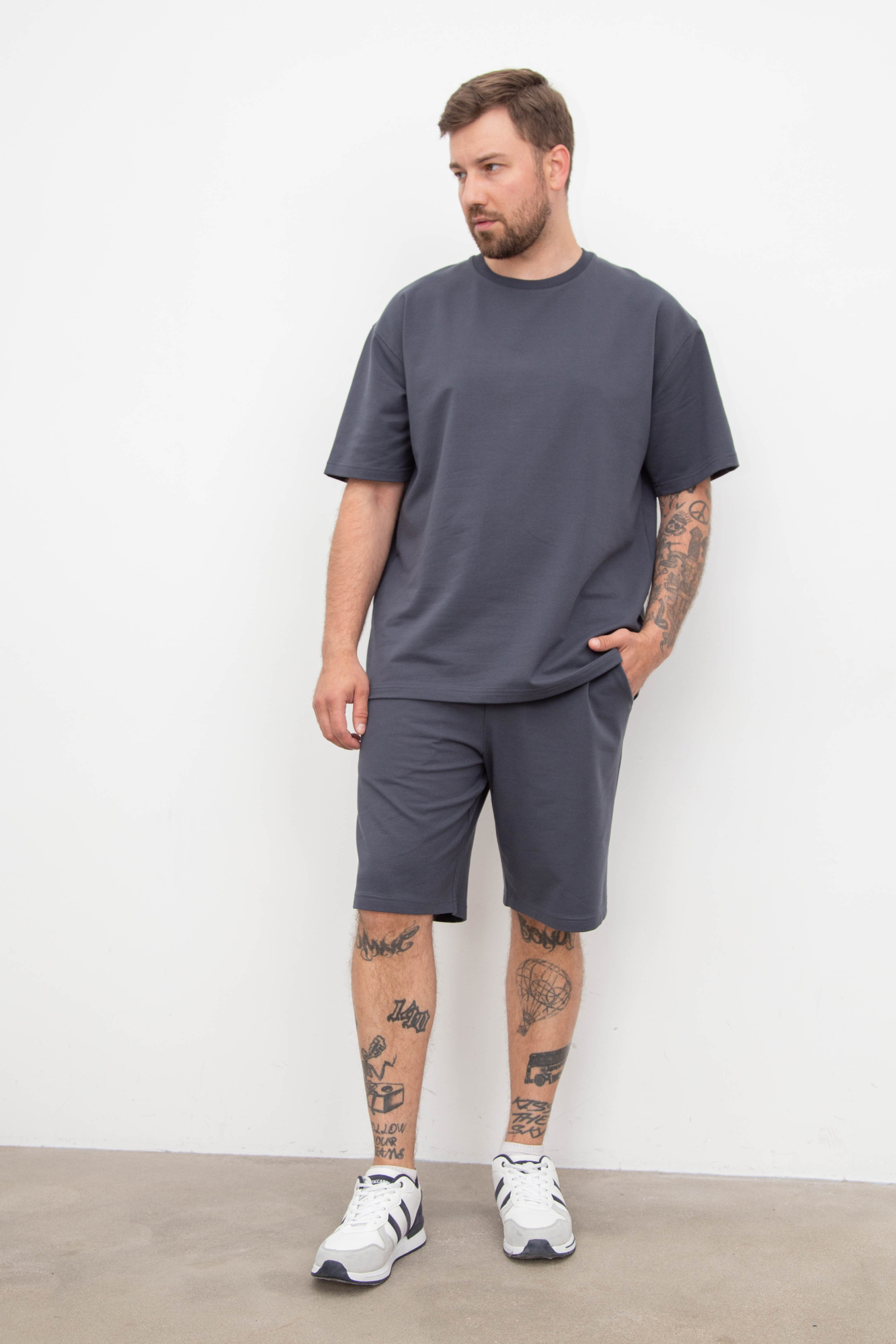 Шорты мужские М-24089 (Размер:100-90-182,188 Цвет:графит)