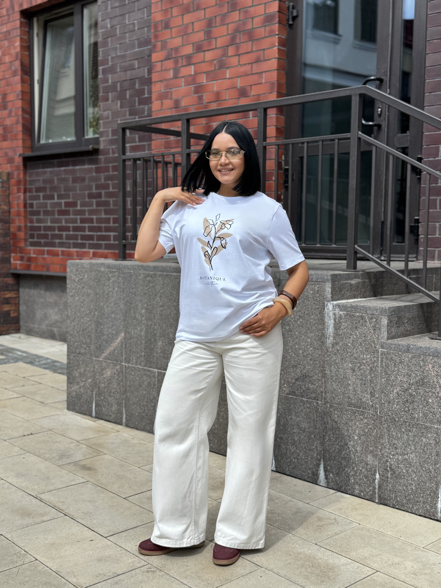 Футболка женская М-13628/1 (Размер:104-110-158,164 Цвет:белый)