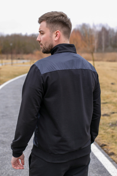Жакет спортивный мужской М-26211/ж (Размер:104-94-170,176 Цвет:черный) Жакет спортивный мужской М-26211/ж (Размер:104-94-170,176 Цвет:черный)