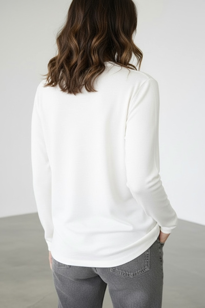 Джемпер женский М-13450/25 (Размер:92-98-158,164 Цвет:белый)