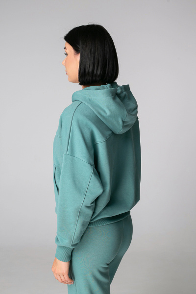 Жакет спортивный женский М-16159 (Размер:92-98-158,164 Цвет:голубая дымка)