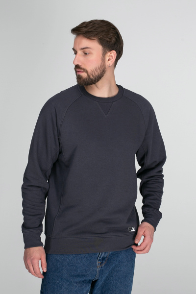 Свитшот мужской М-23079/3 (Размер:108-98-170,176 Цвет:графит)