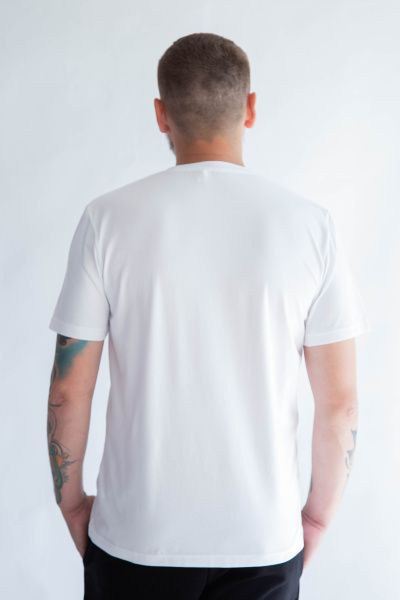 Футболка мужская М-23591/11 (Размер:100-90-182,188 Цвет:белый)