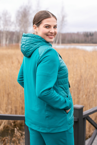 Жакет женский М-16143 (Размер:112-118-158,164 Цвет:бриз) Жакет женский М-16143 (Размер:112-118-158,164 Цвет:бриз)