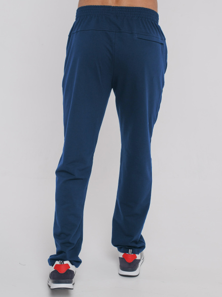 Брюки спортивные мужские М-22300 (Размер:116-106-182 Цвет:атлантик)