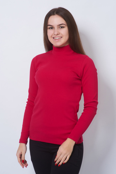 Джемпер спортивный женский М-13186 (Размер:84-90-158,164 Цвет:красный)