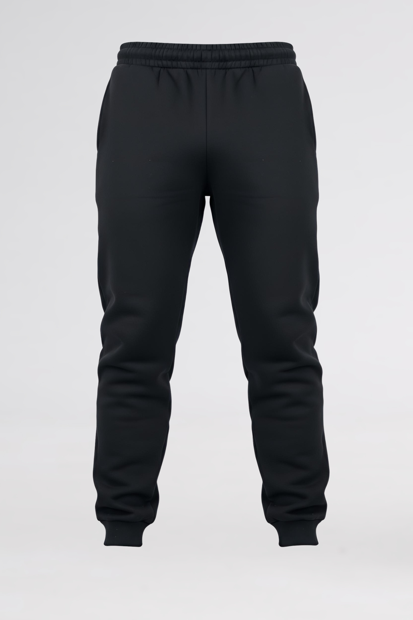 Брюки спортивные мужские М-У21098/3б (Размер:92-82-176 Цвет:черный)