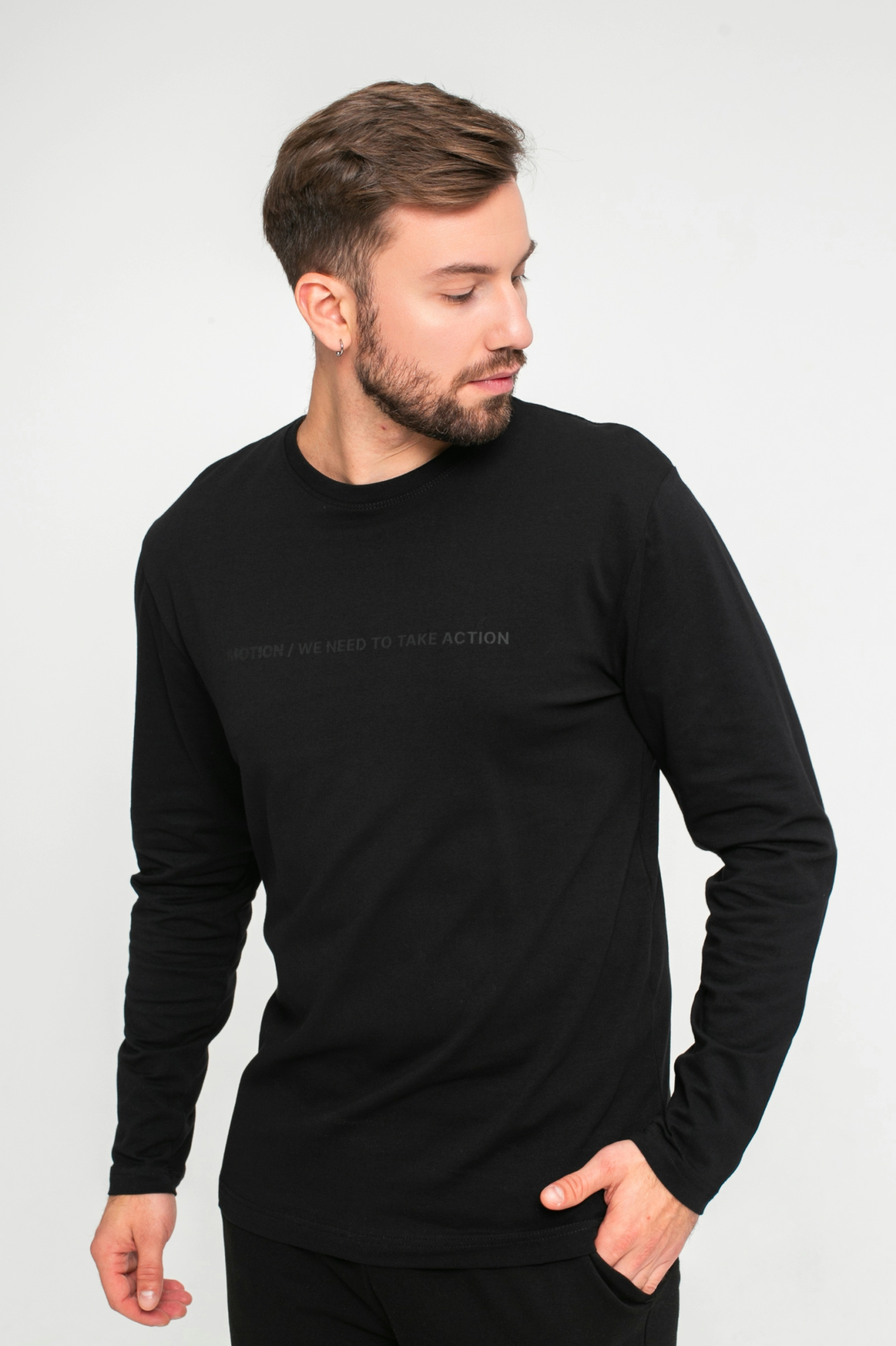 Джемпер мужской М-У23430/1 (Размер:108-98-170,176 Цвет:черный)