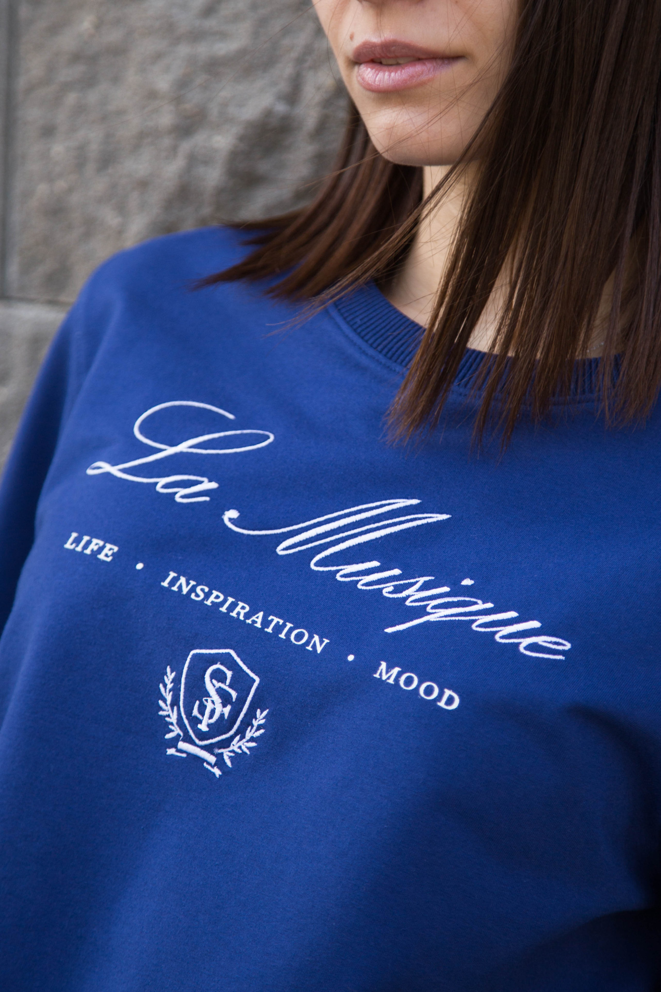 Свитшот женский М-13603 (Размер:96-102-158,164 Цвет:сумеречный синий)