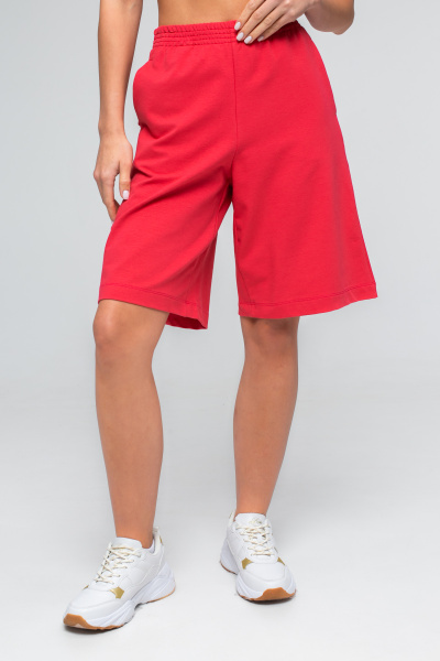 Шорты женские М-14042 (Размер:84-90-158,164 Цвет:ягодный)