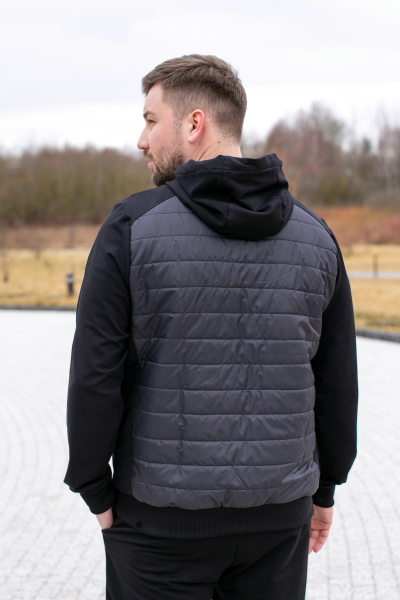 Жакет спортивный мужской М-21127/ж (Размер:104-94-170,176 Цвет:черный) Жакет спортивный мужской М-21127/ж (Размер:104-94-170,176 Цвет:черный)