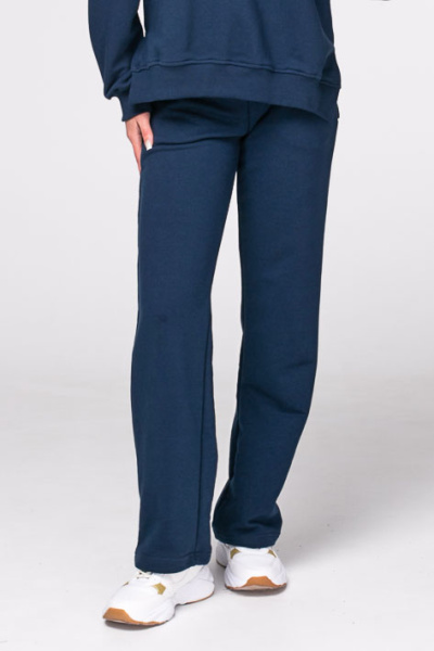 Брюки спортивные женские М-12141 (Размер:84-90-164 Цвет:синий)