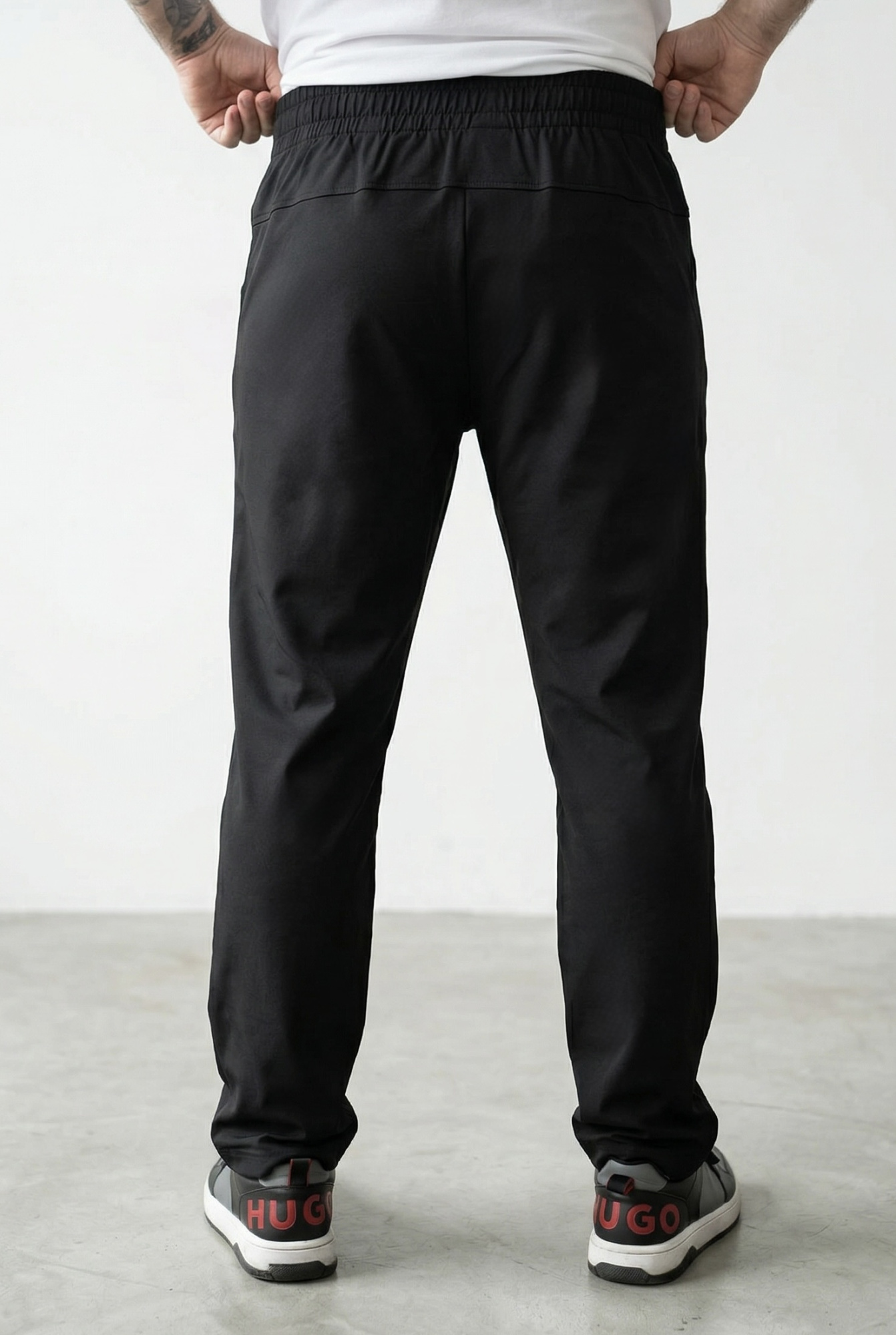 Брюки мужские М-У22103/1 (Размер:112-102-176 Цвет:черный)