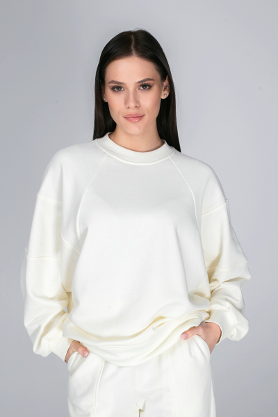 Джемпер женский М-13494 (Размер:88-94-158,164, 42-48 Цвет:экрю)