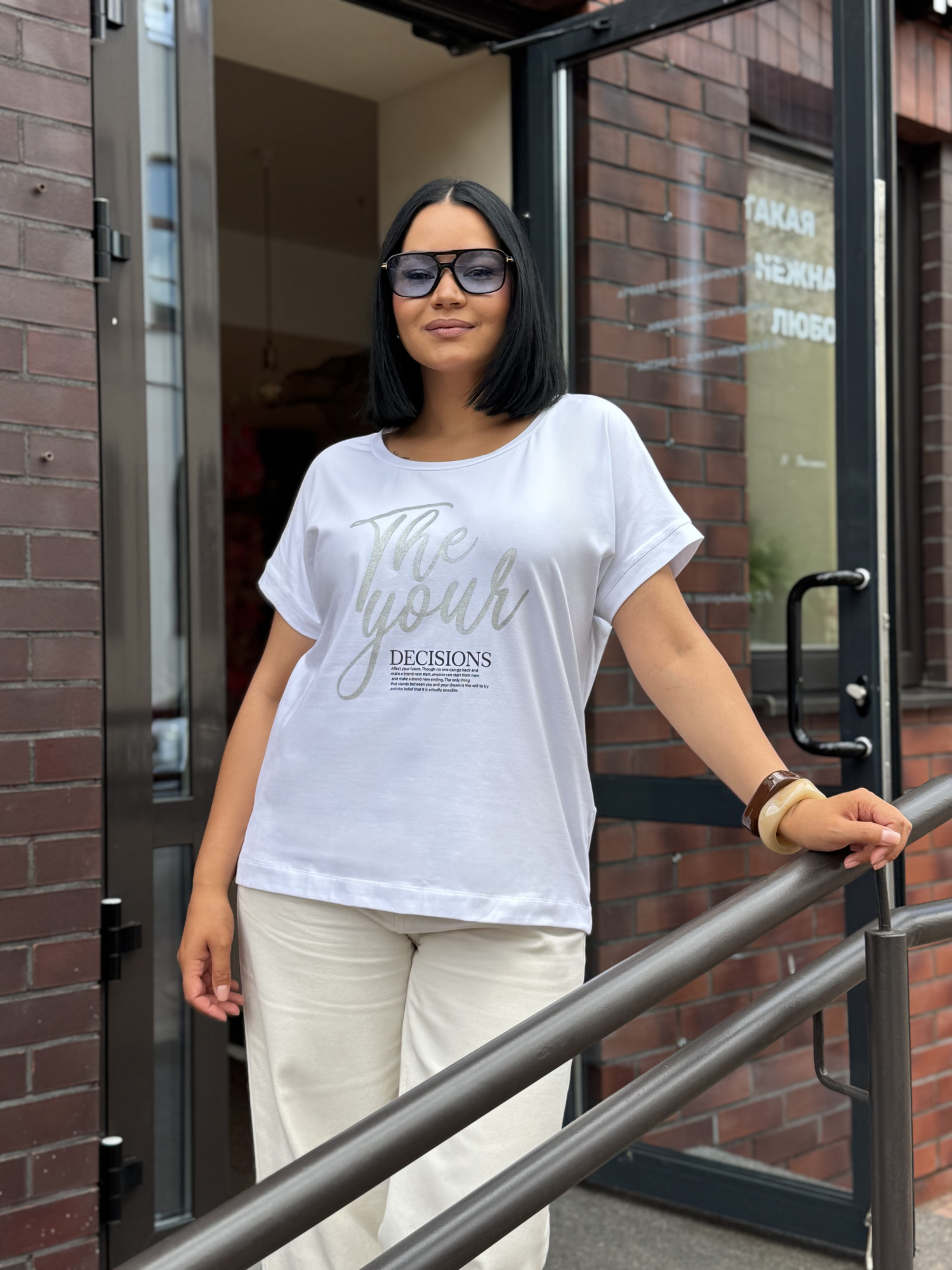 Футболка женская М-13626/4 (Размер:116-122-158,164 Цвет:белый)