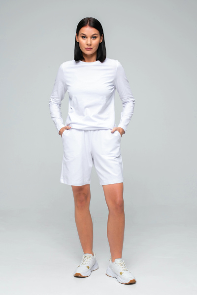 Шорты спортивные женские М-14029 (Размер:92-98-158,164 Цвет:белый)