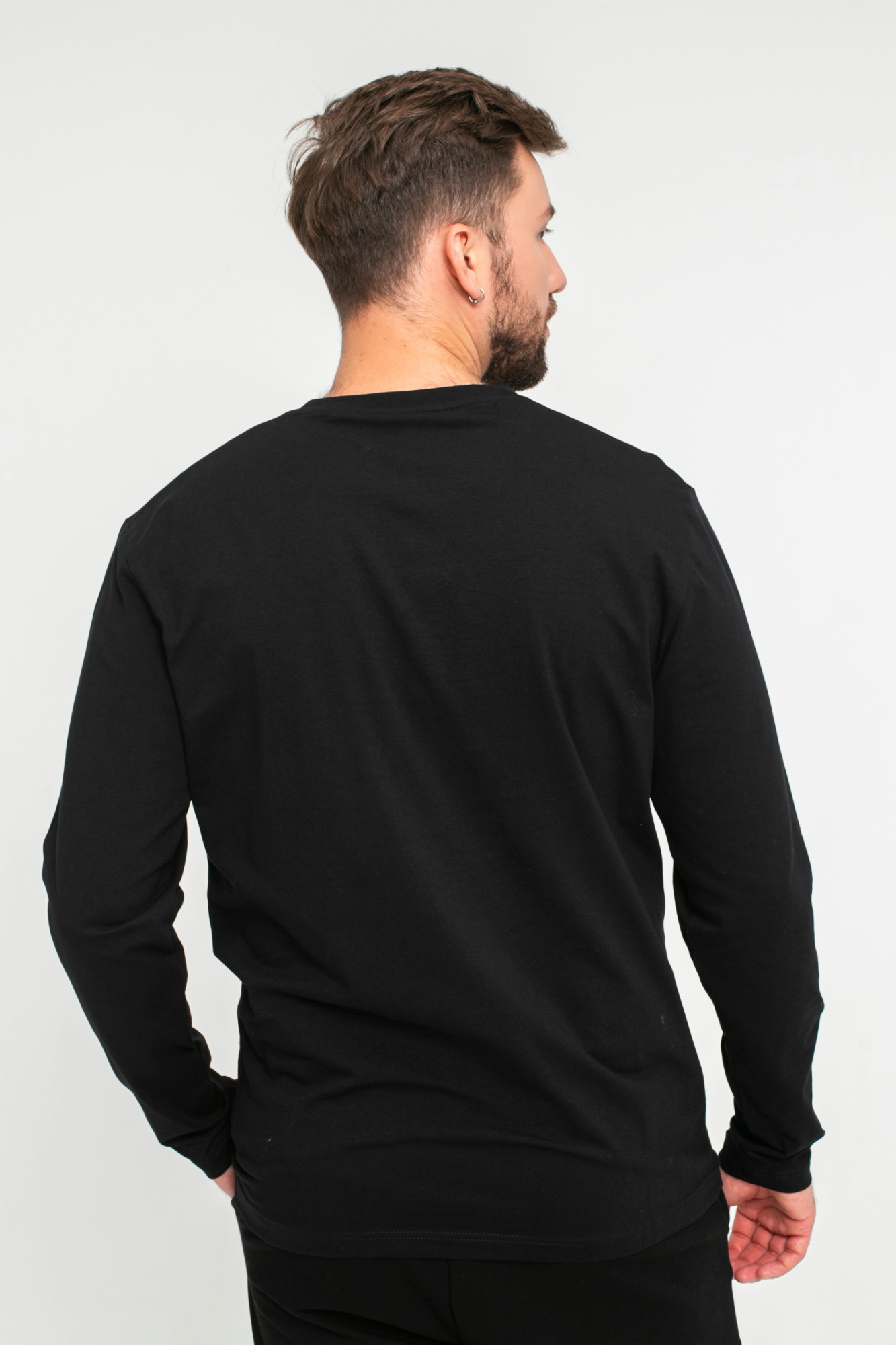 Джемпер мужской М-У23430/2 (Размер:112-102-170,176 Цвет:черный)