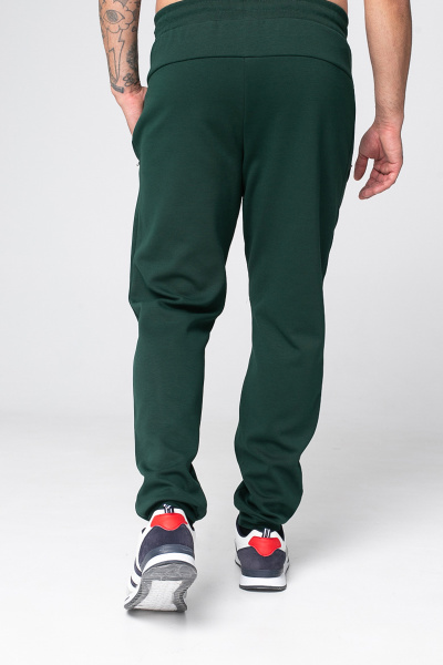 Брюки спортивные мужские М-22137 (Размер:104-94-176 Цвет:зеленый)