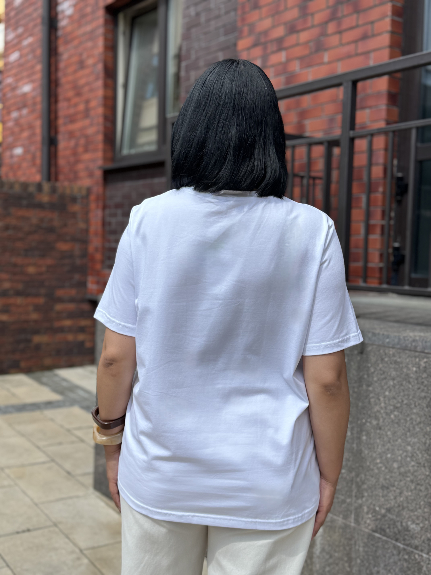 Футболка женская М-13628/1 (Размер:104-110-158,164 Цвет:белый)