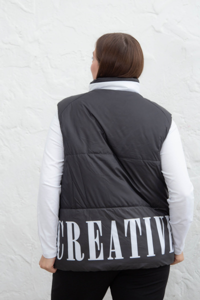 Жилет спортивный женский М-11845/ж (Размер:88-96-164 Цвет:черный)