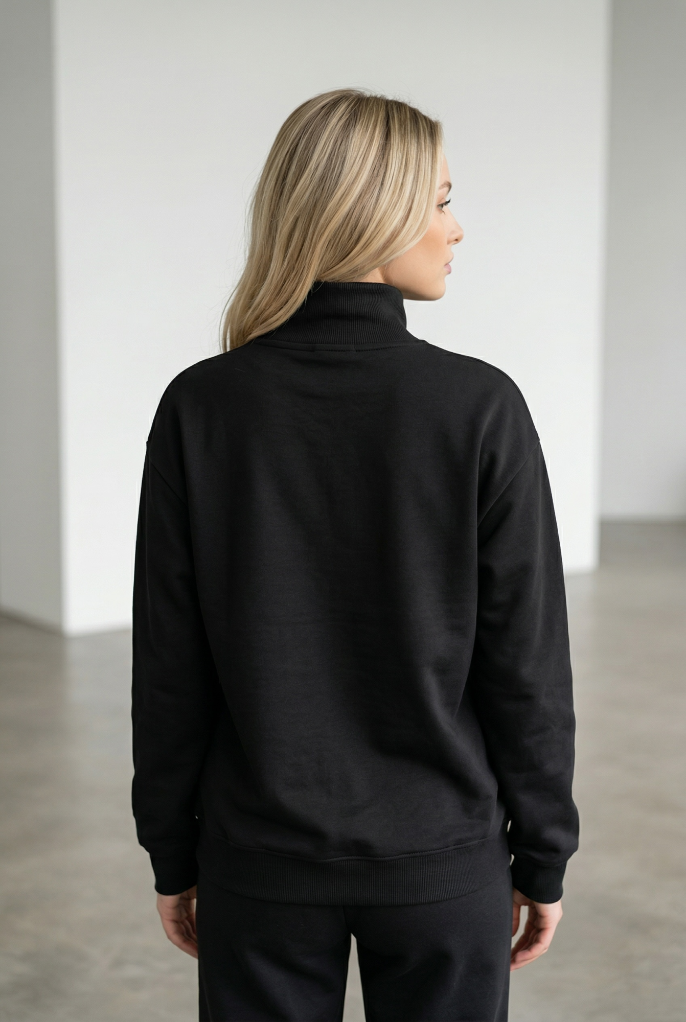 Джемпер женский М-У13496 (Размер:88-94-158,164 Цвет:черный)