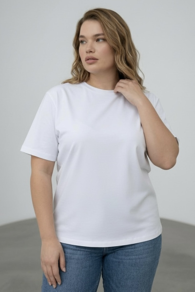 Футболка женская М-У13550/25 (Размер:84-90-158,164 Цвет:белый)