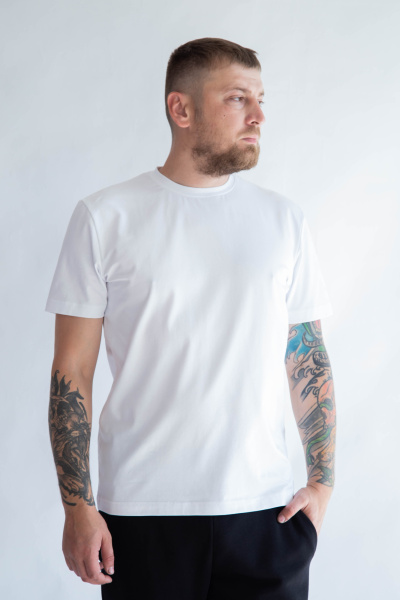 Футболка мужская М-23999/25 (Размер:96-86-170,176 Цвет:белый)